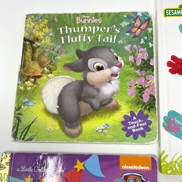 Paw Patrol Sesame Street Kids Toddler Christmas Easter Birthday Book Bundle - Picture 2 of 6